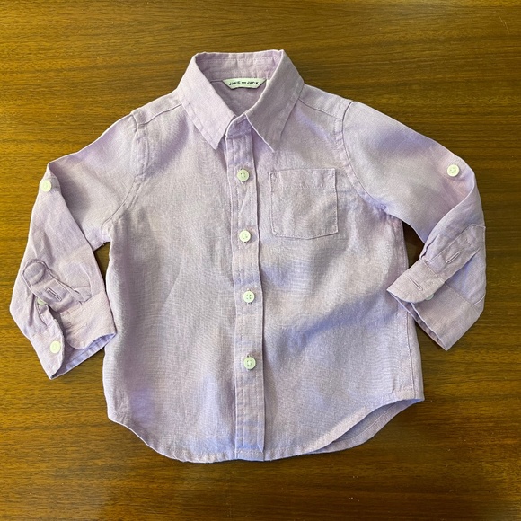 3 Janie and Jack Button Downs, 6-12 mos - Picture 5 of 7